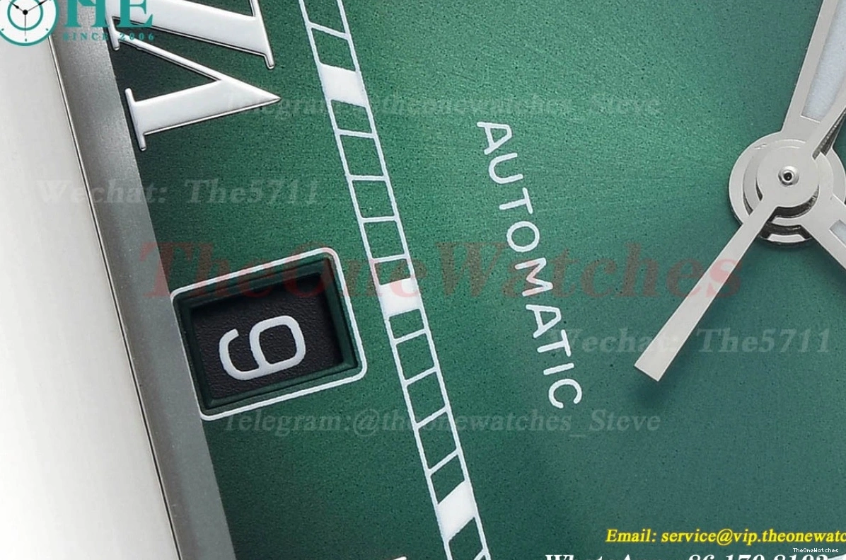 SS Green XL Cartier SS Santos MY9019 BVF De 40mm Dial 1211